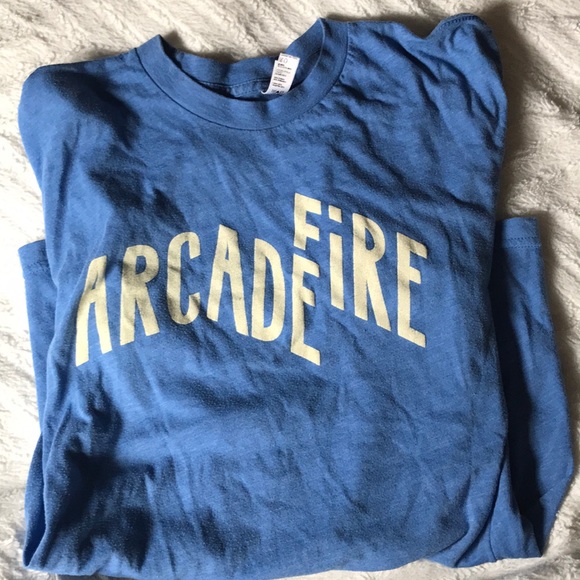 American Apparel Tops Arcade Fire Tee Poshmark